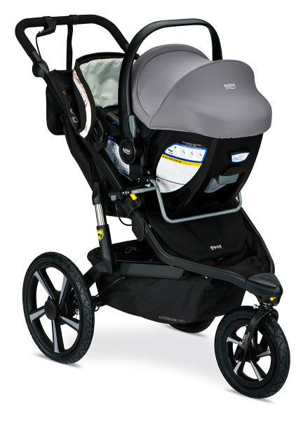 BOB Gear Single Jogging Stroller Adapter for Select Britax Infant Car Seats with ClickTight- Strolleria
