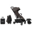 Silver Cross Nia Compact Stroller Travel Bundle - Chocolate - Bambi Baby