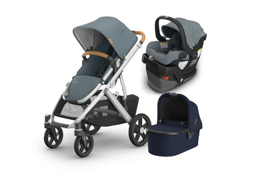 UPPAbaby Vista V3 From Birth Complete Travel System (Stroller + Mesa V3 Infant Car Seat + Bassinet V3)