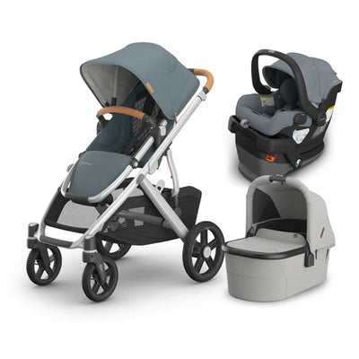 UPPAbaby Vista V3 From Birth Complete Travel System (Stroller + Mesa V3 Infant Car Seat + Bassinet V3)