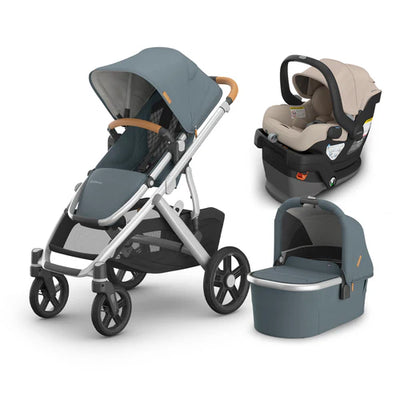 UPPAbaby Vista V3 From Birth Complete Travel System (Stroller + Mesa V3 Infant Car Seat + Bassinet V3)