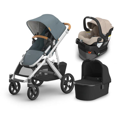 UPPAbaby Vista V3 From Birth Complete Travel System (Stroller + Mesa V3 Infant Car Seat + Bassinet V3)