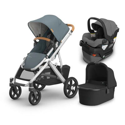 UPPAbaby Vista V3 From Birth Complete Travel System (Stroller + Mesa V3 Infant Car Seat + Bassinet V3)