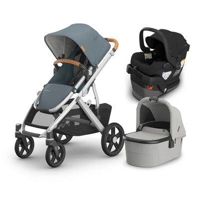 UPPAbaby Vista V3 From Birth Complete Travel System (Stroller + Mesa V3 Infant Car Seat + Bassinet V3)