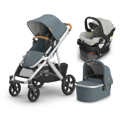 UPPAbaby Vista V3 From Birth Complete Travel System (Stroller + Mesa V3 Infant Car Seat + Bassinet V3)