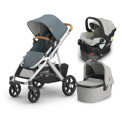 UPPAbaby Vista V3 From Birth Complete Travel System (Stroller + Mesa V3 Infant Car Seat + Bassinet V3)