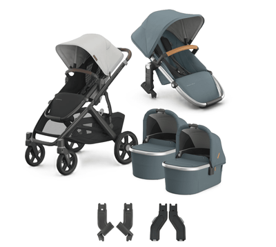 UPPAbaby Vista V3 + Bassinets Twin Bundle