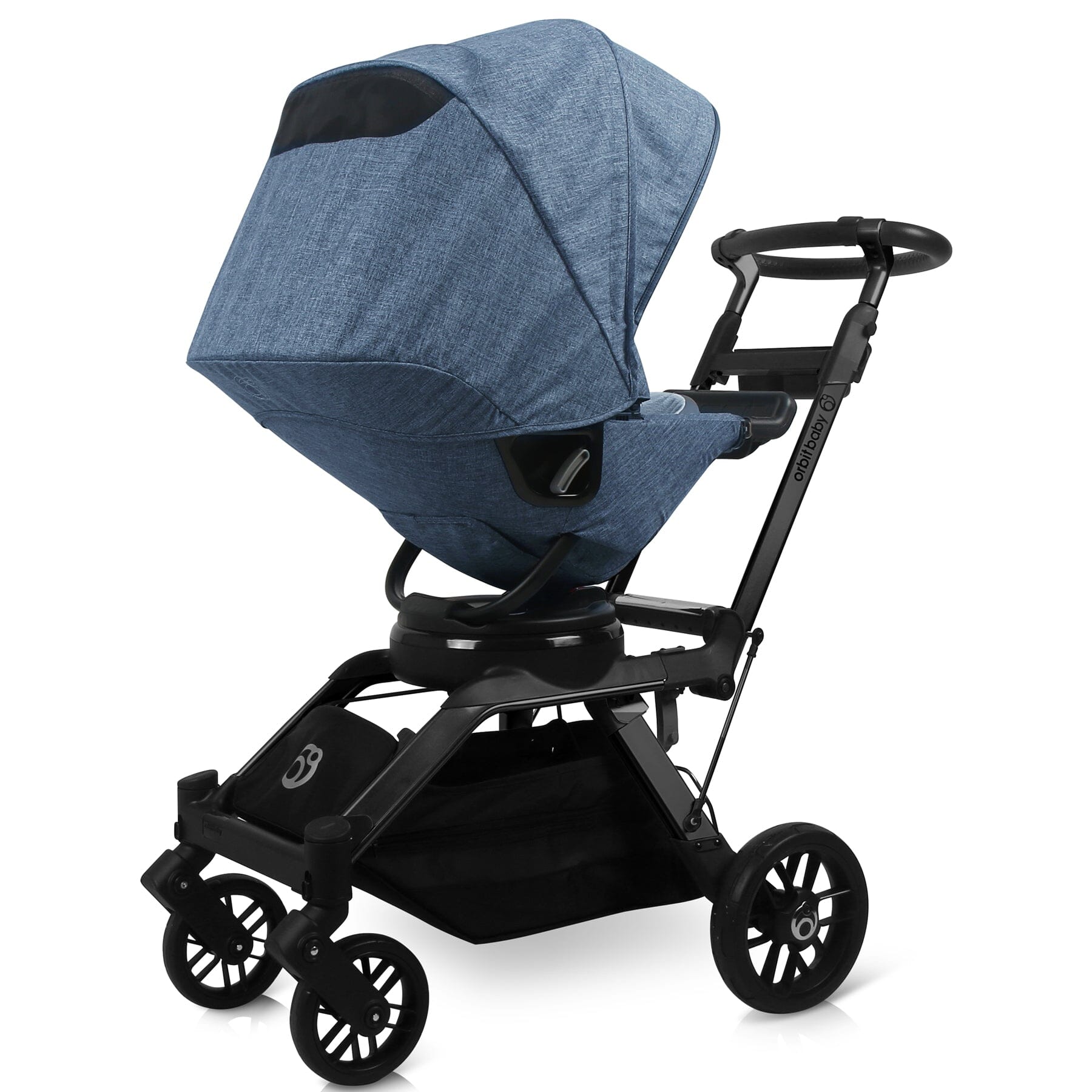 Orbit Baby G5 Stroller Canopy in M√©lange Navy- Strolleria