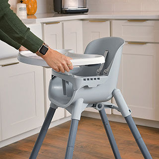 Chicco Zest 4-in-1 Folding High Chair- Strolleria