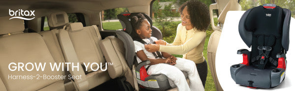 Britax Grow With You Harness-2-Booster - Mod Black- Strolleria