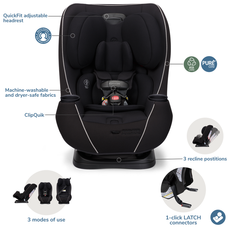 maxi cosi all in one convertible car seat Maxi Cosi Pria Max All-in-One Convertible Car Seat – Strolleria