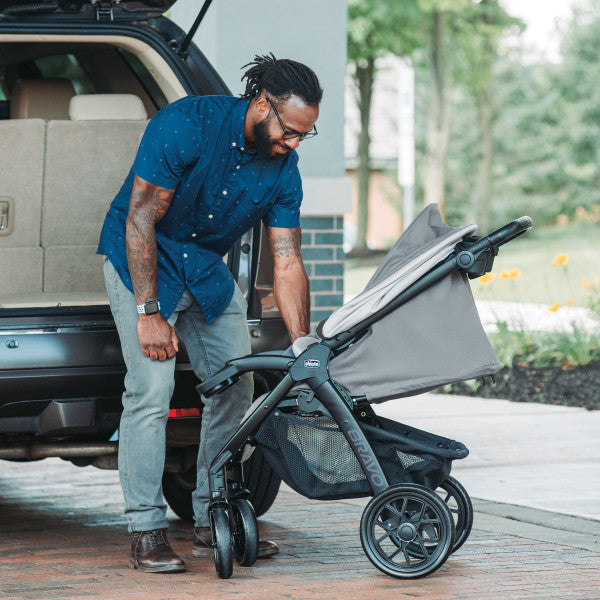 Chicco Bravo LE ClearTex Trio Travel System - Atlas- Strolleria