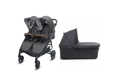 Valco Trend Duo + Bassinets Twin Stroller