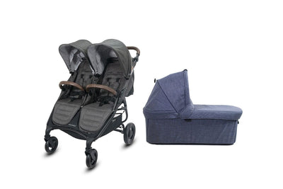Valco Trend Duo + Bassinets Twin Stroller