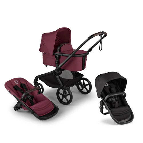 Bugaboo Kangaroo Complete Stroller + Bugaboo Kangaroo Sibling Seat Twin Bundle