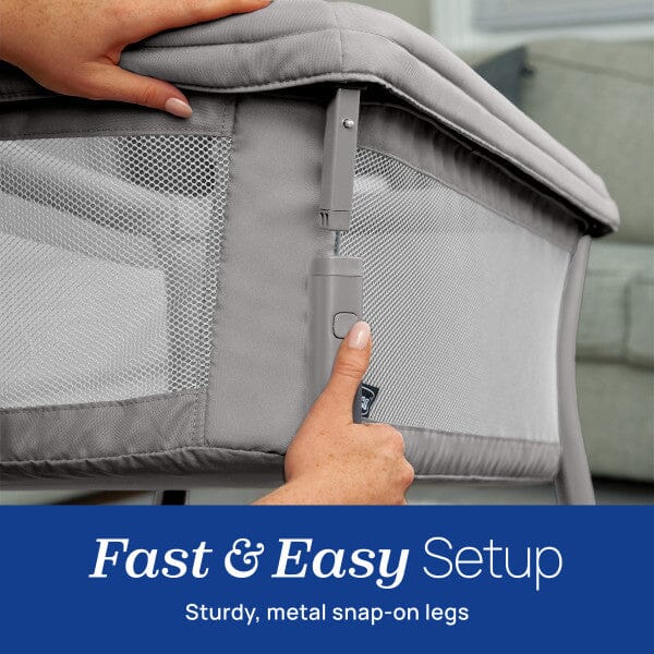 Chicco LullaGo Anywhere SE Portable Bassinet - Clay- Strolleria
