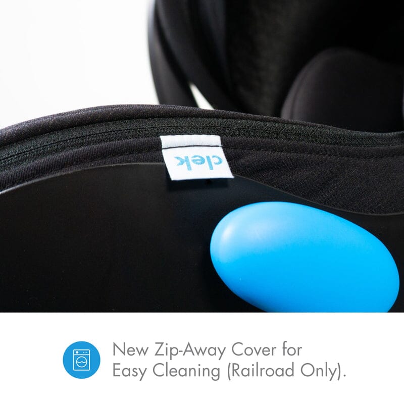 Clek Liingo Baseless Infant Car Seat - Railroad Ziip