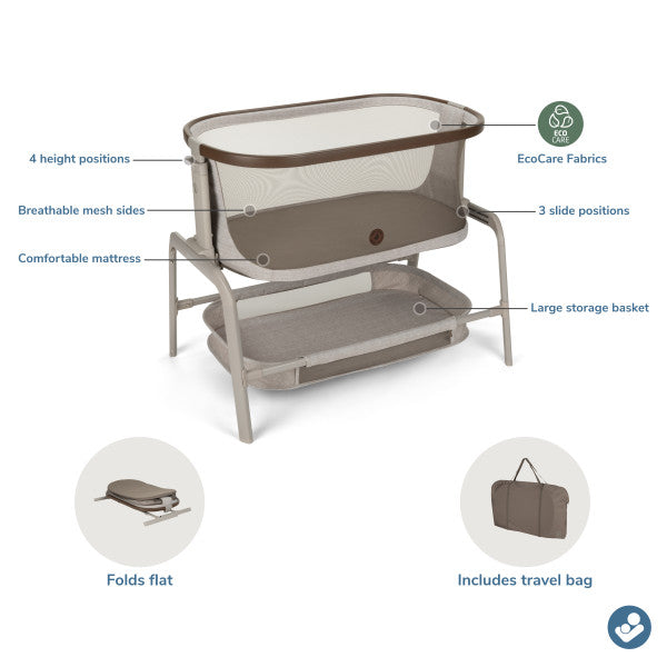 Maxi Cosi Lora Bedside Bassinet- Strolleria