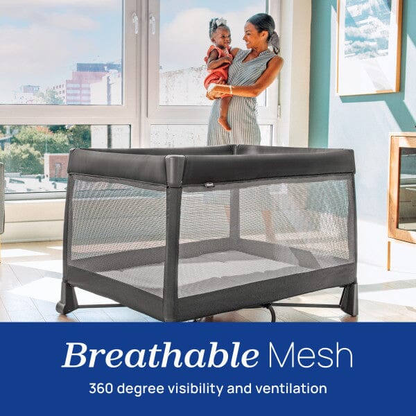 Chicco Dash Instant Setup Playard - Charcoal- Strolleria