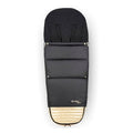 Black CYBEX Platinum Footmuff JS Wings - Side Profile View | Strolleria