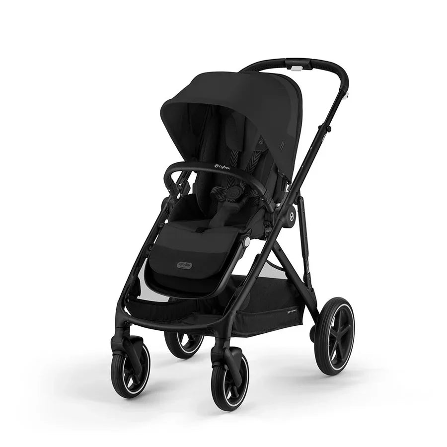 CYBEX Gazelle S Stroller + Cot Bundle - Moon Black- Strolleria