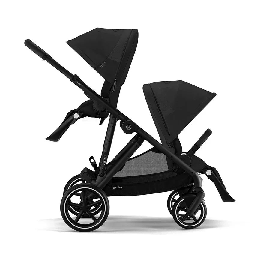 CYBEX Gazelle S Stroller + Cot Bundle - Moon Black- Strolleria