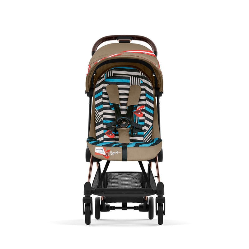 CYBEX COYA Compact & Light Travel Stroller - KK One Love / RoseGold- Strolleria