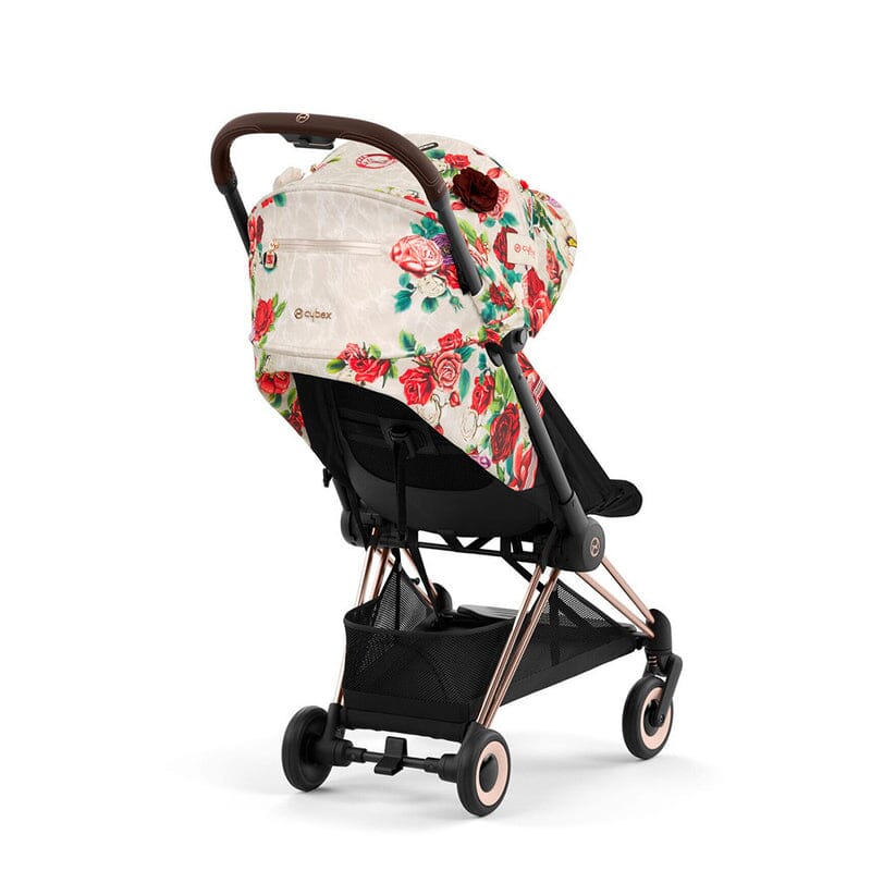 CYBEX COYA Compact & Light Travel Stroller - Spring Blossom - Light Beige
