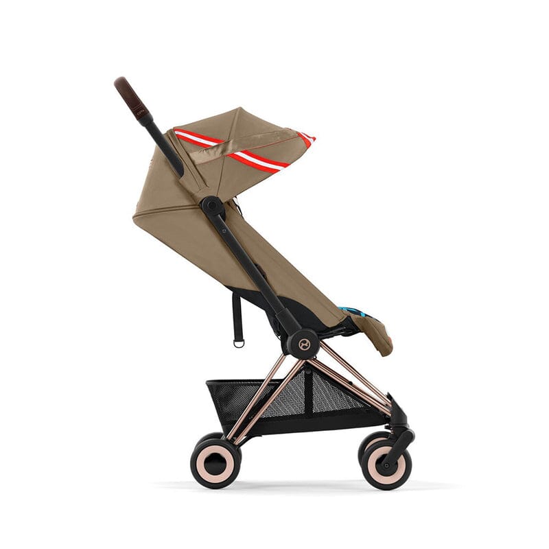 CYBEX COYA Compact & Light Travel Stroller - KK One Love / RoseGold- Strolleria
