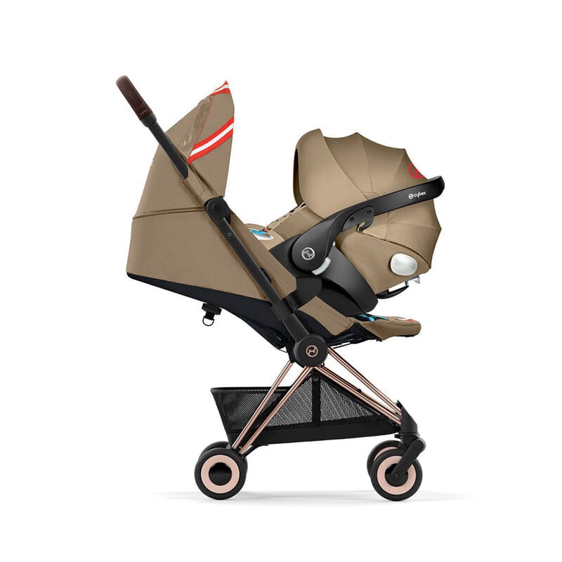 CYBEX COYA Compact & Light Travel Stroller - KK One Love / RoseGold- Strolleria