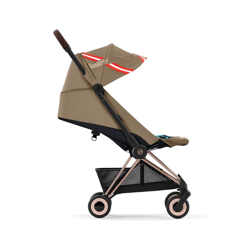 CYBEX COYA Compact & Light Travel Stroller - KK One Love / RoseGold- Strolleria