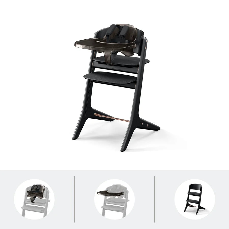Cybex Lemo Platinum 3-in-1 High Chair- Strolleria
