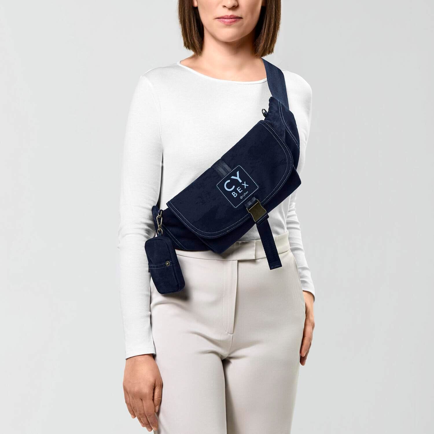 CYBEX Belt Bag - Rebellious Luxury Denim Blue- Strolleria