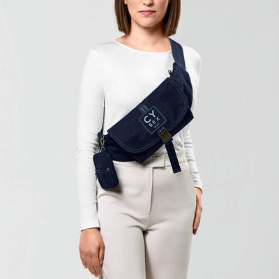 CYBEX Belt Bag - Rebellious Luxury Denim Blue