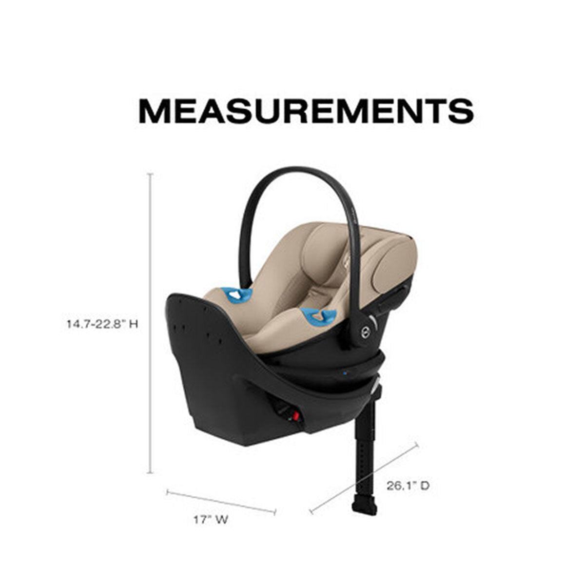 Cybex Aton G2 Swivel Infant Car Seat with Load Leg Base- Strolleria