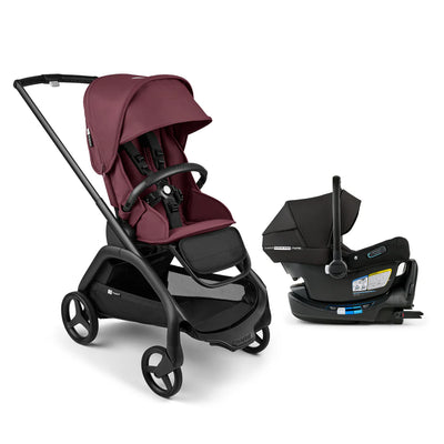 Bugaboo Dragonfly Seat Complete Stroller + Turtle Air Shield By Nuna Car Seat Travel System