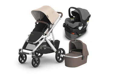 UPPAbaby Vista V3 From Birth Complete Travel System (Stroller + Mesa V3 Infant Car Seat + Bassinet V3)