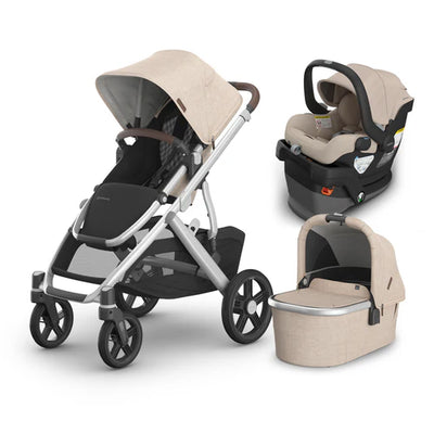 UPPAbaby Vista V3 From Birth Complete Travel System (Stroller + Mesa V3 Infant Car Seat + Bassinet V3)