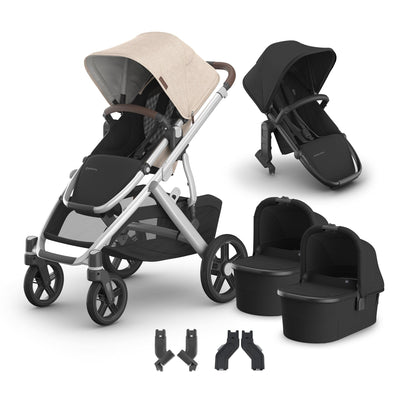 UPPAbaby Vista V3 + Bassinets Twin Bundle