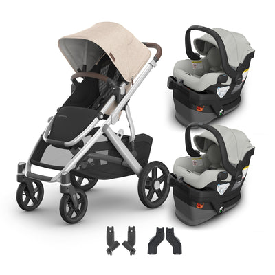 UPPAbaby Vista V3 + MESA V3 Twin Travel System