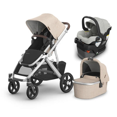 UPPAbaby Vista V3 From Birth Complete Travel System (Stroller + Mesa V3 Infant Car Seat + Bassinet V3)