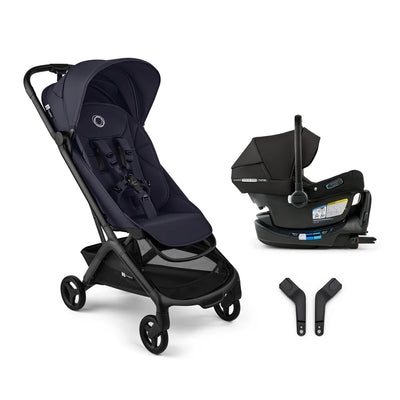 Bugaboo Butterfly 2 Stroller + Turtle Air Shield By Nuna Car Seat Travel System