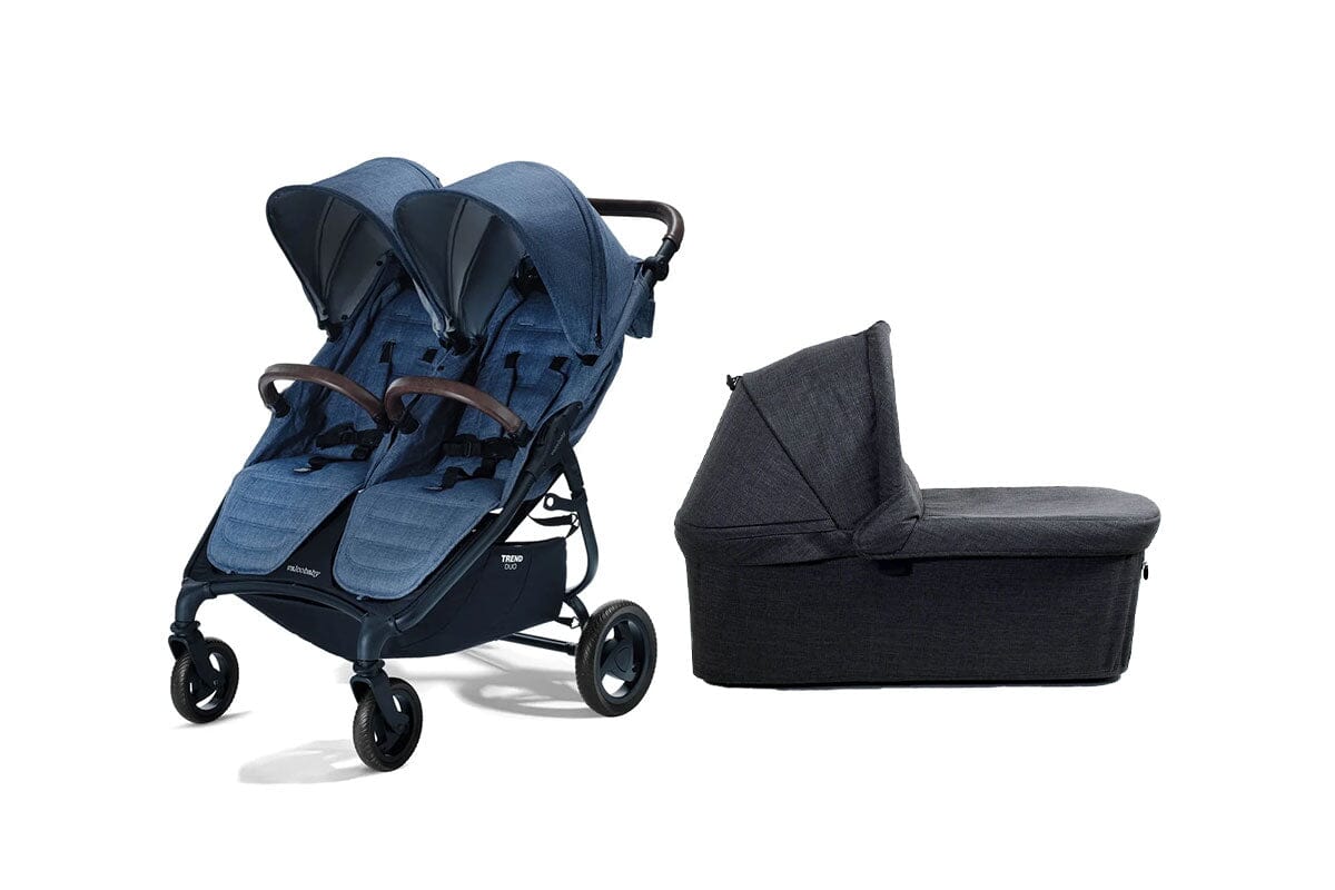 Valco Trend Duo + Bassinets Twin Stroller- Strolleria