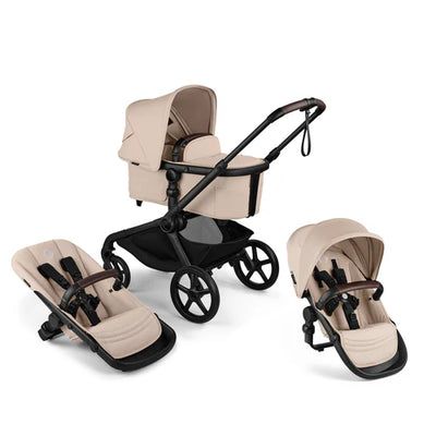Bugaboo Kangaroo Complete Stroller + Bugaboo Kangaroo Sibling Seat Twin Bundle