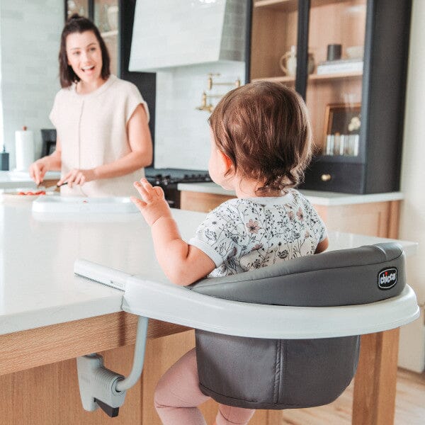 Chicco FastLock 360 Hook-On Chair - Charcoal- Strolleria