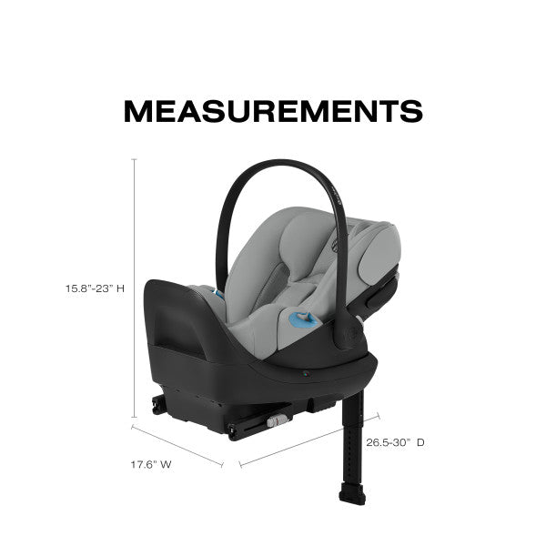 CYBEX Cloud G Pro Comfort Extend Infant Car Seat- Strolleria
