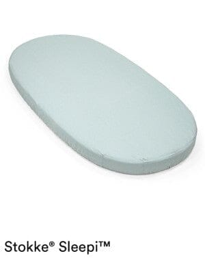 Stokke® Sleepi™ Bed Fitted Sheet - Dots Sage