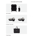 Silver Cross Jet Double Stroller Accessory Bundle - Black - Bambi Baby