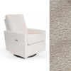 Cream Textured Fabric Oilo Drew Power Recliner - Front Angle View | Strolleria