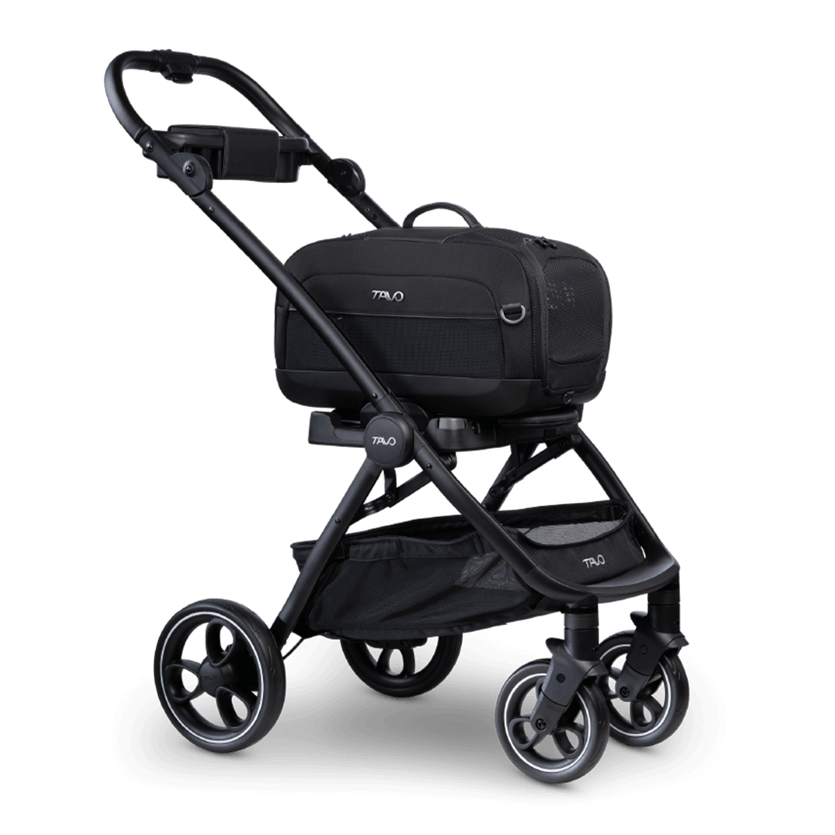 Tavo Dupree I + Roscoe + Dupree Adapter - Onyx- Strolleria